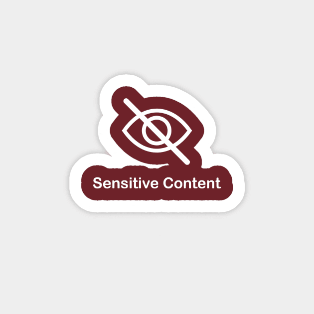 Sensitive content Sticker by Daniac's store